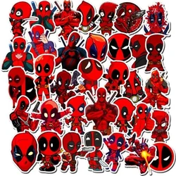 Deadpool & Wolverine Stickers Marvels Fridge Magnets Movie Cartoon Anime Characters Doodle Toy Stationery Ornaments Art Supplies