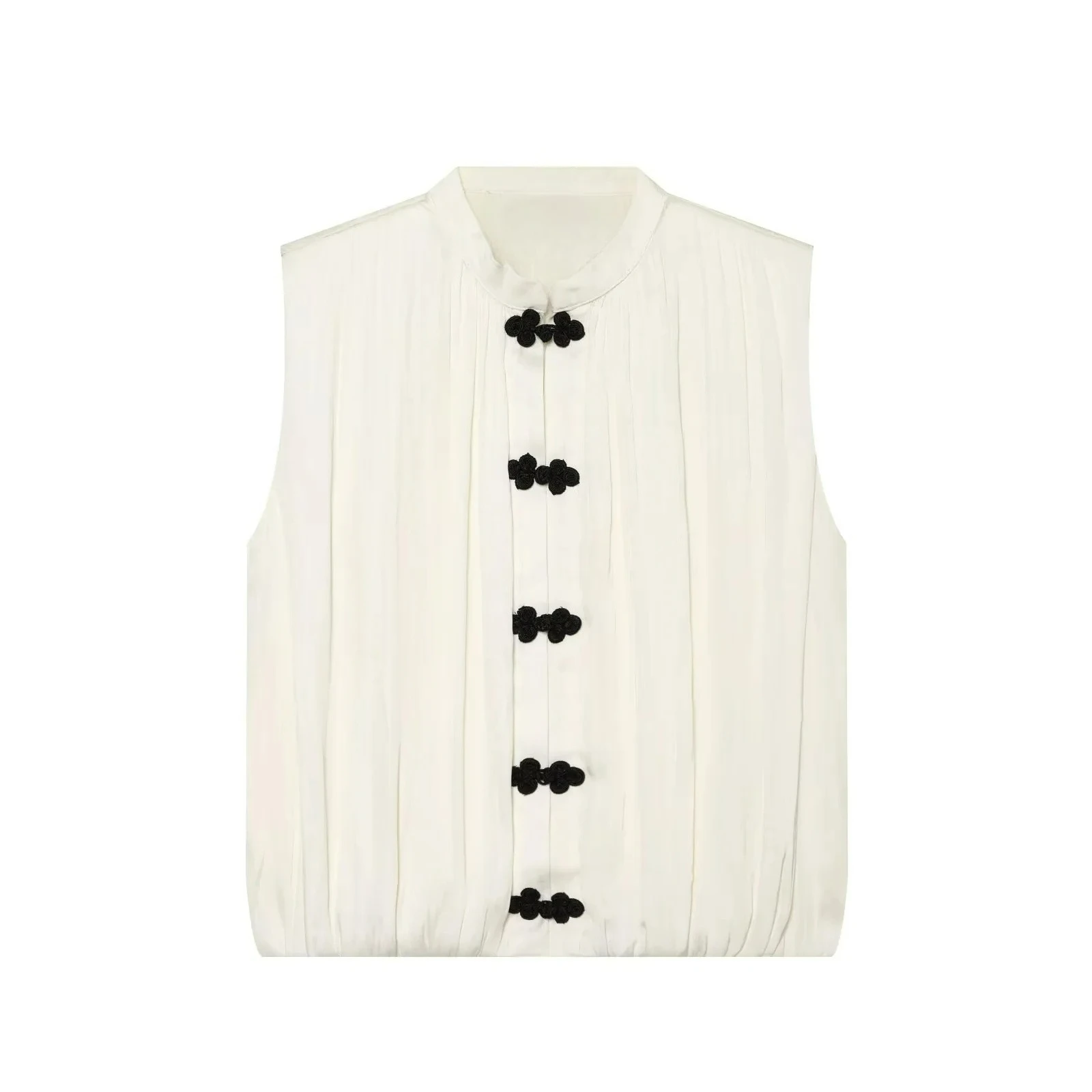 KONDALA Damen Trendiges Rock-Set mit Seilknoten, ärmellosem Top und Midi-Rock, Neue Mode 2026 Sommer Herbst Elegantes Urlaubs-Damen-Set – Detail 6