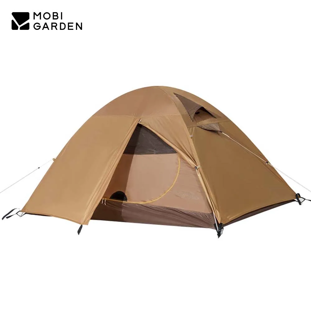 MOBI GARDEN Camping Tent Cold Mountain Backpacking Outdoor Hiking Fishing Lightweight Waterproof For 2~4 People