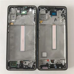 Middle Bezel Frame For Samsung Galaxy A33 A53 A73 5G A336 A536 A736 Mid Middle Plate Frame Housing Replacement Parts