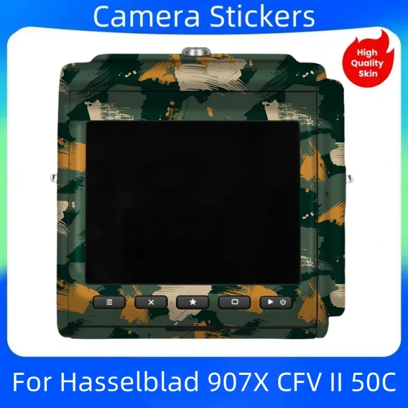 

Наклейка для камеры Hasselblad 907X CFV100C, наклейка для камеры CFV 100C, оберточная крышка для Hasselblad 907X CFV II 50C, наклейка для камеры