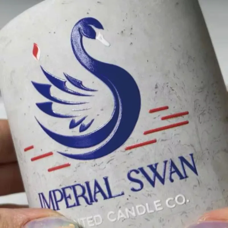13cm 100 Pcs Custom Cold Transfer Stickers No Heat Required Personalized Logo for Bottle Laptop