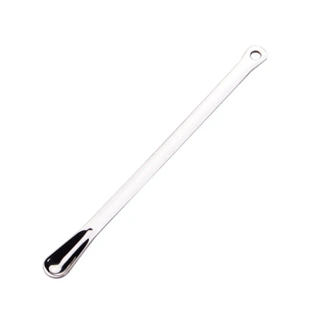 

Long Handled Coffee Stirring Teaspoons Stainless Steel Ice Cream Bar Drink Cocktail Mixing Spoon