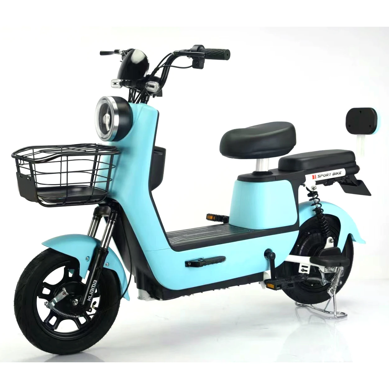14inch Factory Wholesale Electric Bicycle 350W 48V Adult Electric City Bike Lead-Acid Battery Two-Wheeled Electric Scooter.