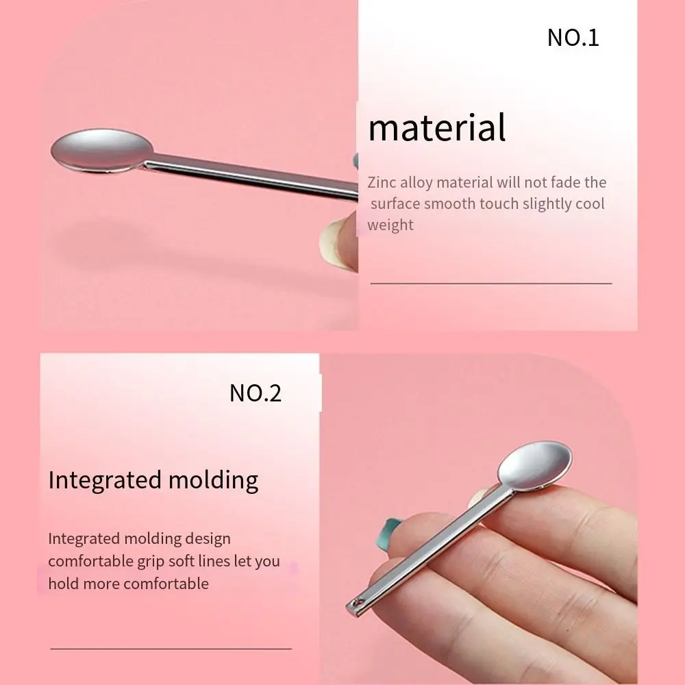 โลหะผสม Mini Beauty Mask Spatulas Skin Care เครื่องมือแต่งหน้าครีมโคลน Eye Cream Stick เครื่องสําอางค์ Spatula Mask ช้อนครีมช้อนนวด
