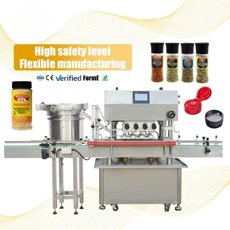 Factory Supply Fully Automatic Plastic Bottle Filling Labeling ROPP Cap Making Capping Machine Bottling Packaging Equipment