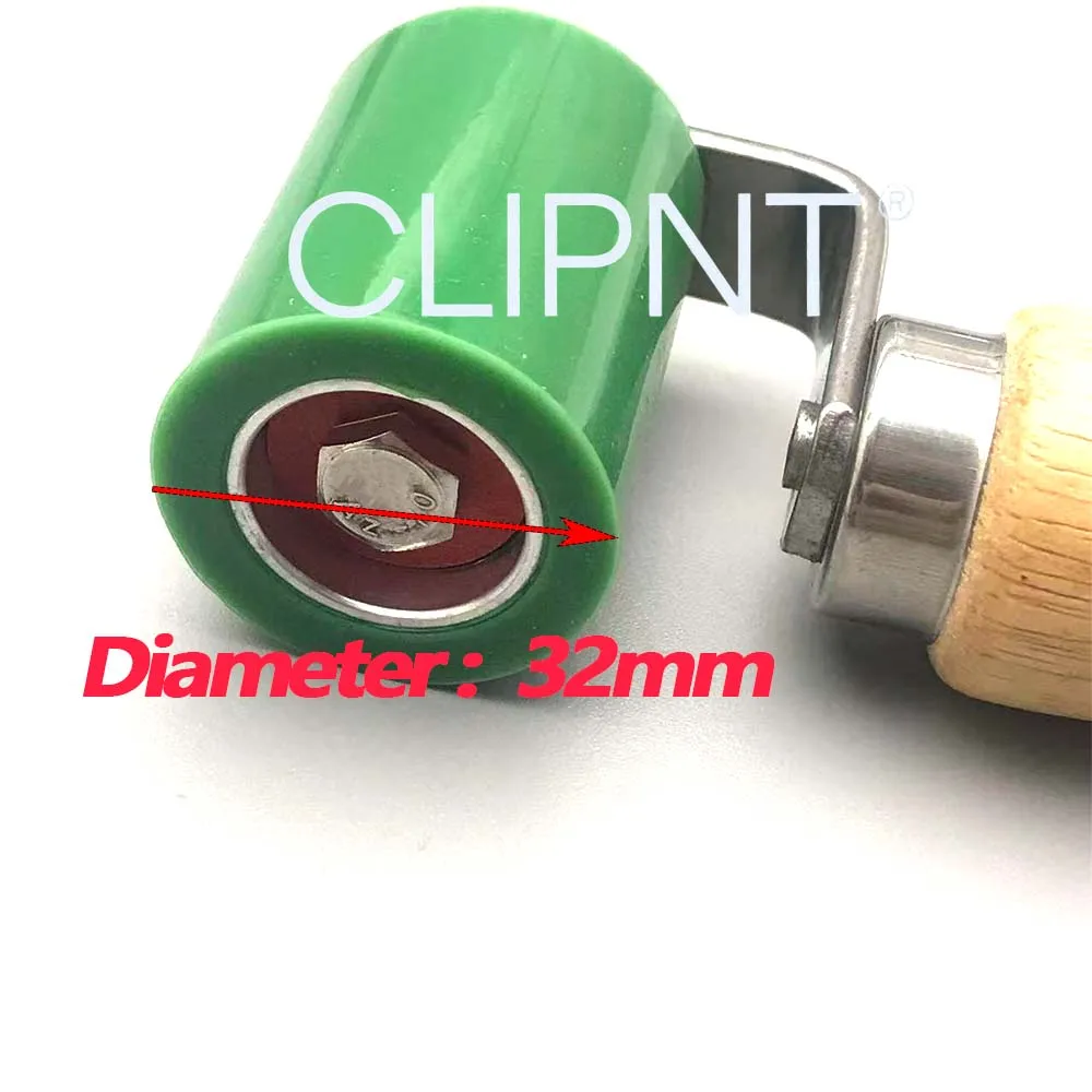 KYJET Mini Silicone Hand Roller Portable Double Head Pressure Roller for High Temperature PVC Welding Tarpaulin Banner Welding