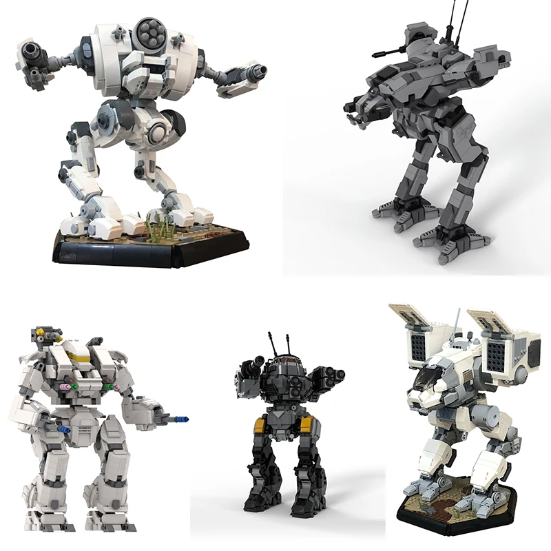 

Набор строительных блоков катапульты Uziel Locust Mechs MOC, тактические военные машины, тройной пакет, подарок «сделай сам» для коллекционеров