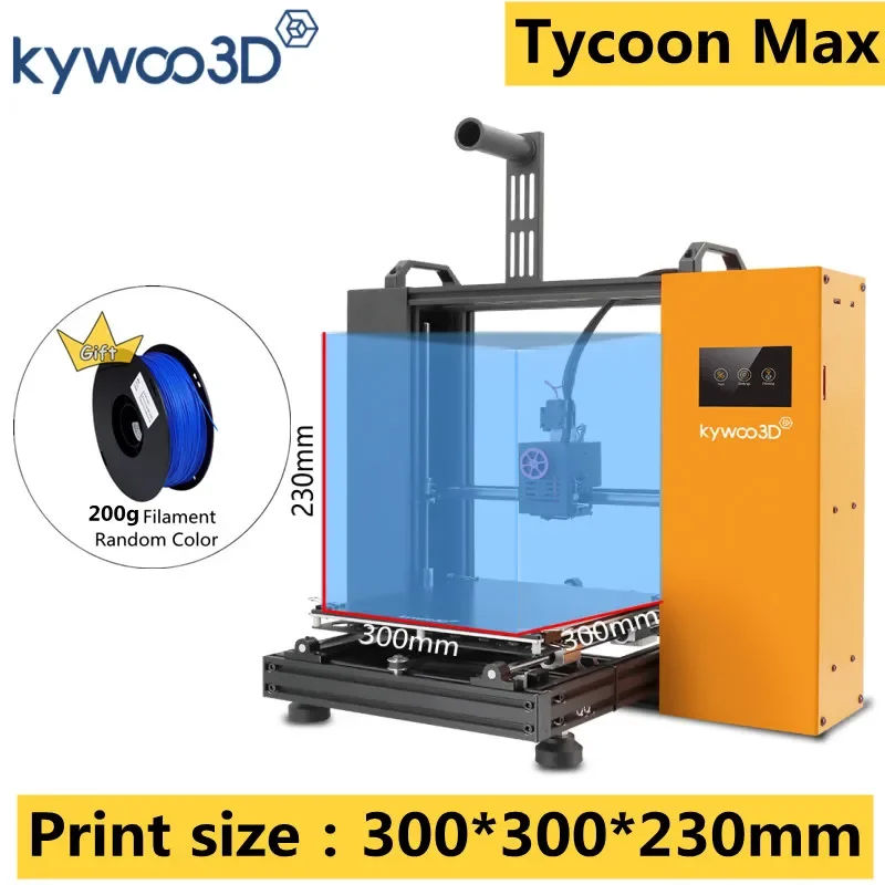 

kywoo3D DIY Large 3D Printer 32bit TMC2209 Direct Drive Wifi Linear Rail Dual Gantry Auto Leveling Multifunction Best 3D Printer