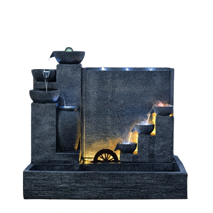 

Wholesale Home Indoor Outdoor Large Outdoor Granite Marble Water Wall Fountain