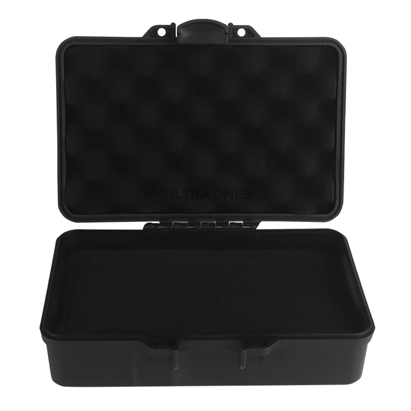 Molle Tactical Flahslight Battery Storage Case Shooting Hunting Tools Equipment Box Double Sponge Shockproof Lockable Pouch view 3