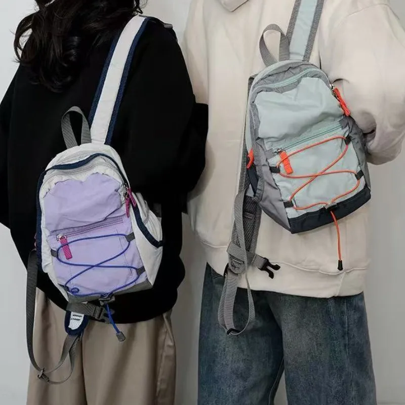 

Маленькие рюкзаки унисекс, легкий дорожный спортивный рюкзак на открытом воздухе, модный повседневный мини-рюкзак в японском стиле