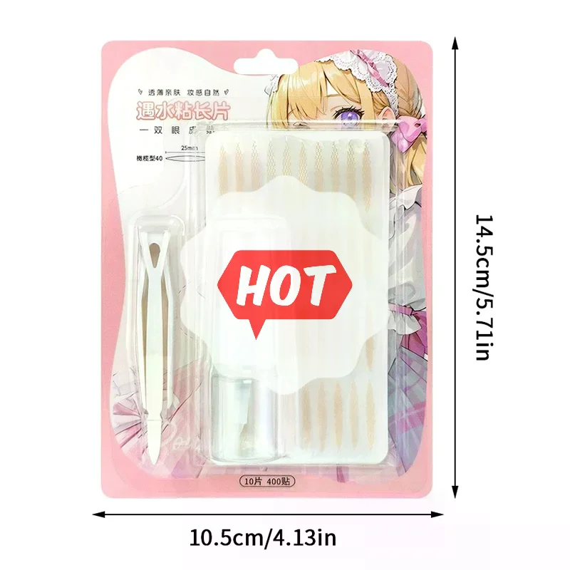 สติกเกอร์ติดตาสองชั้นแบบล่องหน แถบยกเปลือกตา แถบติดตาสองชั้น เทปกาวติดตา อุปกรณ์ติดตา