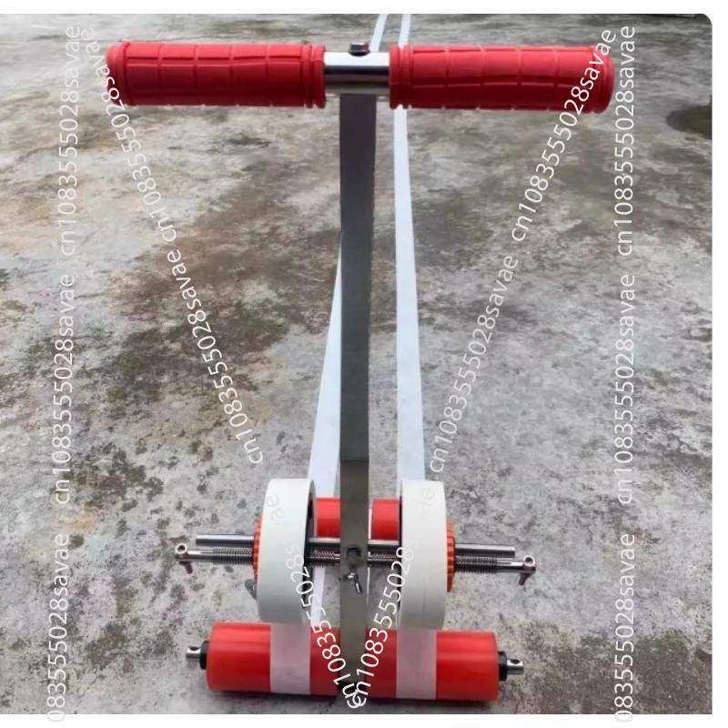 Magic Line Tape Applicator for Courts & Parking - Circle Drawer Masking Tape Machine