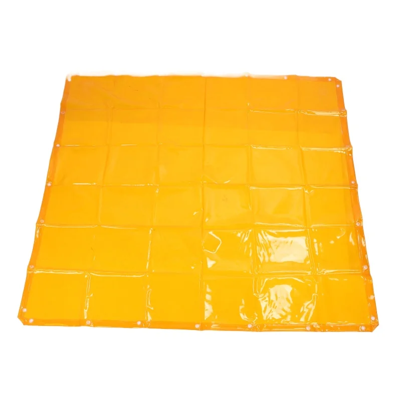 

Welding Curtain Screen 5.7x5.7FT Flame Retardant 6 Grade UV Proof Welding Guard Screen Orange