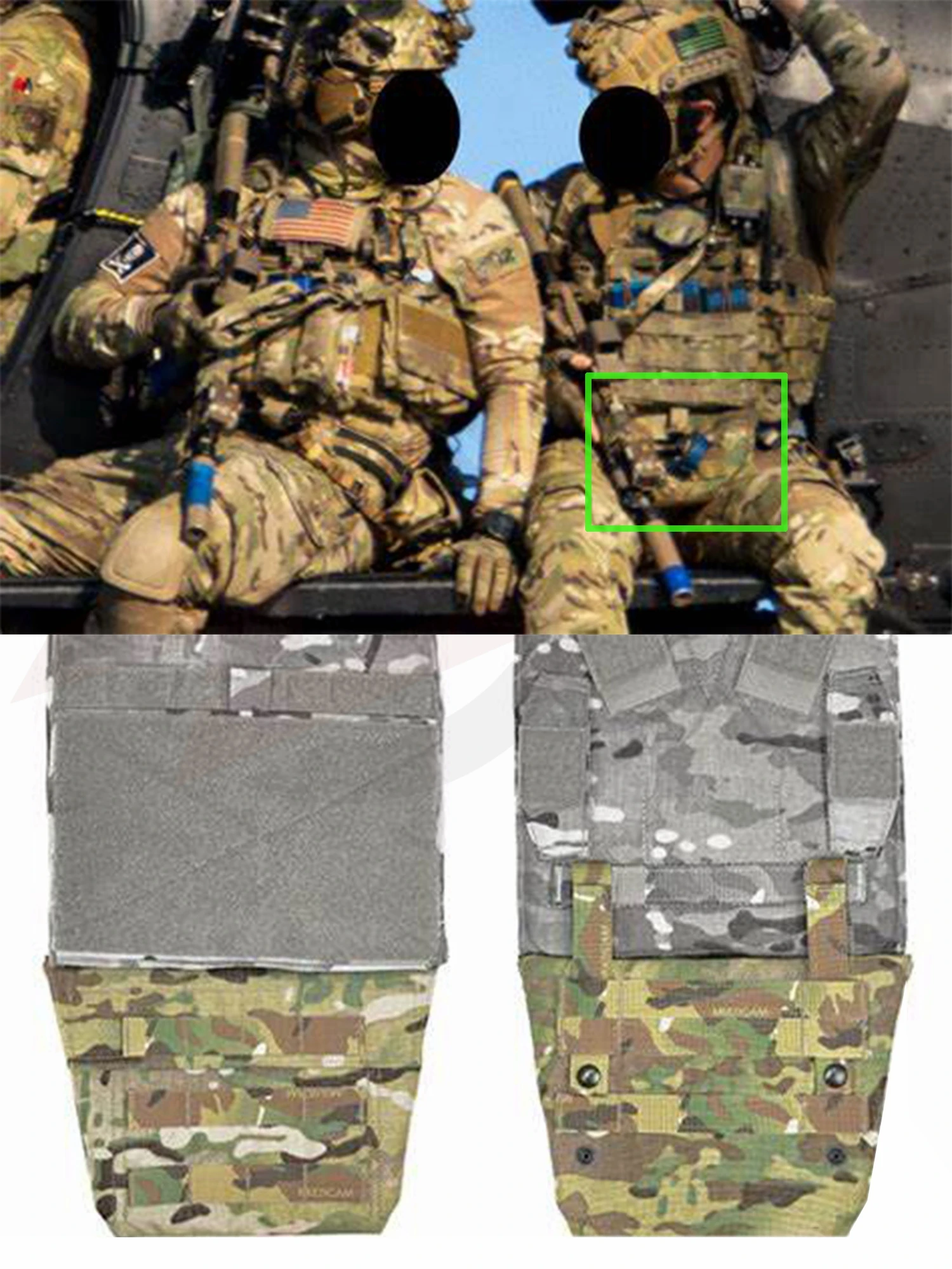 Crye Precision Abdomen-Panel Tactical Airsoft Vest Crotch Protect