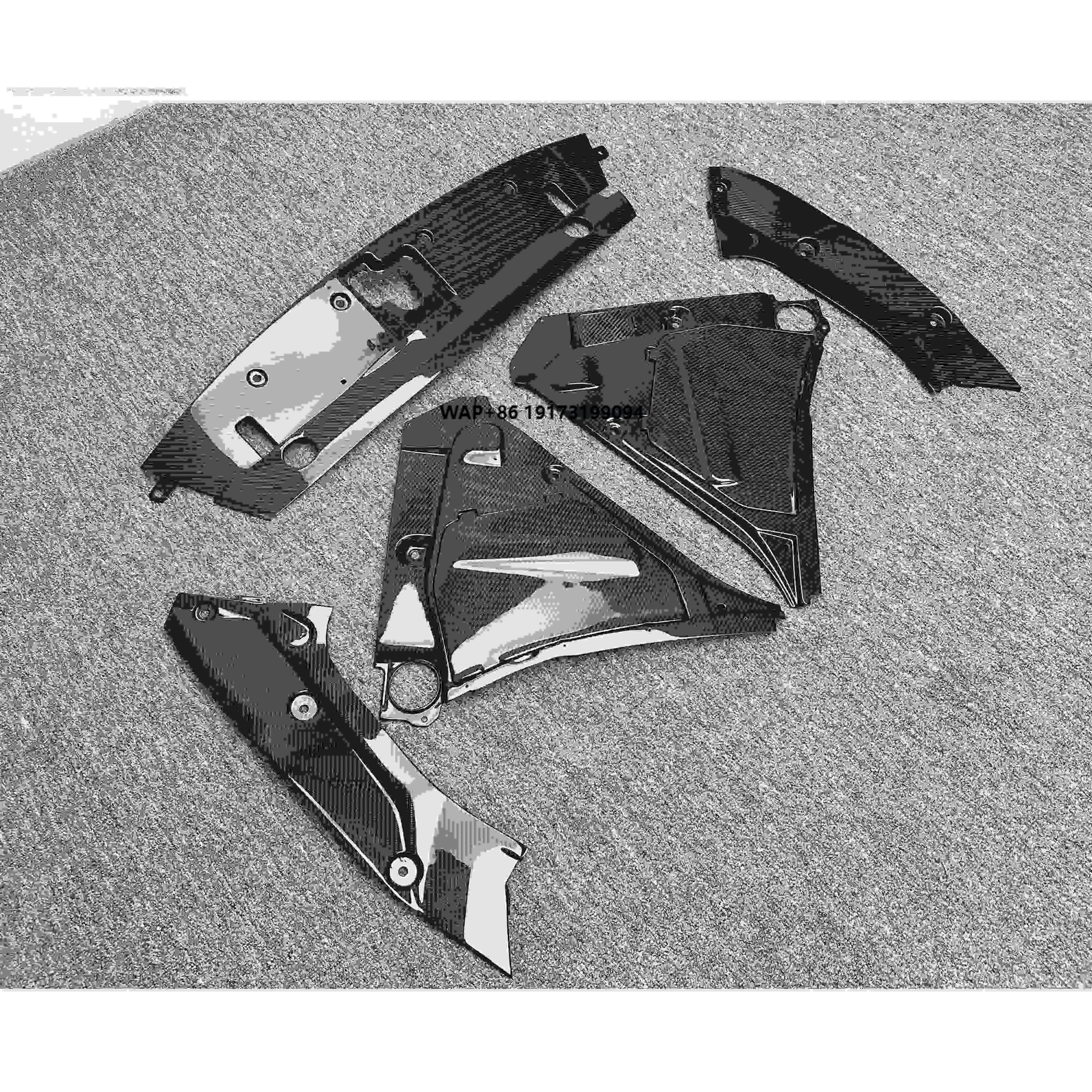 OEM Style Dry Carbon Fiber Engine Cover 5 Pcs for  GTR R35 Dry Carbon Engine Cover Bay Perfect Fitment