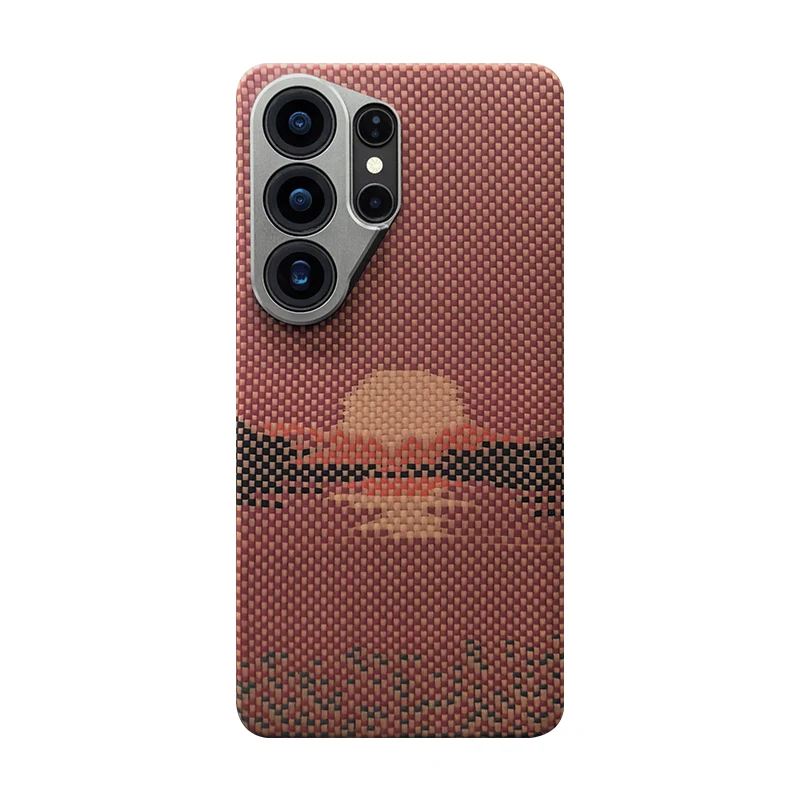 

Genuine 1500D Kevlar aramid fiber Case For Samsung Galaxy S26 Ultra S26+ lens protection Magnetic charging shockproof back Cover