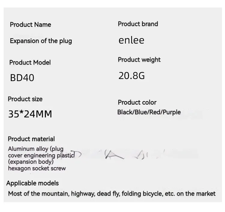 ENLEE 1 Paar Bike Grip Griff Bar End Kappe Aluminium Legierung MTB Lenker Griffe Stecker Kappen Für Fahrrad Lenker Zubehör – Detail 8