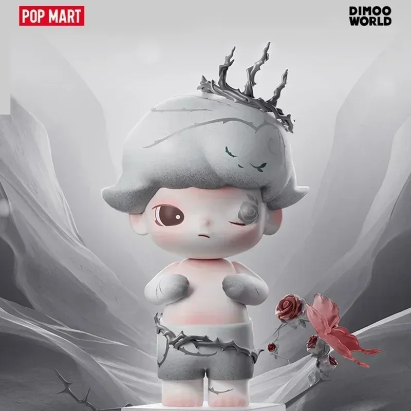 

POP MART MEGA JUST DIMOO 400% Thorns Kawaii Anime Action Figure Blind Box Toy Surprise Mystery Doll Gift for Girls