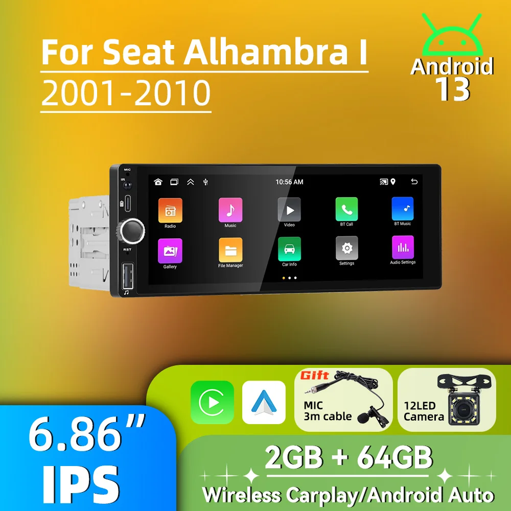 6.86" Screen Stereo… - image