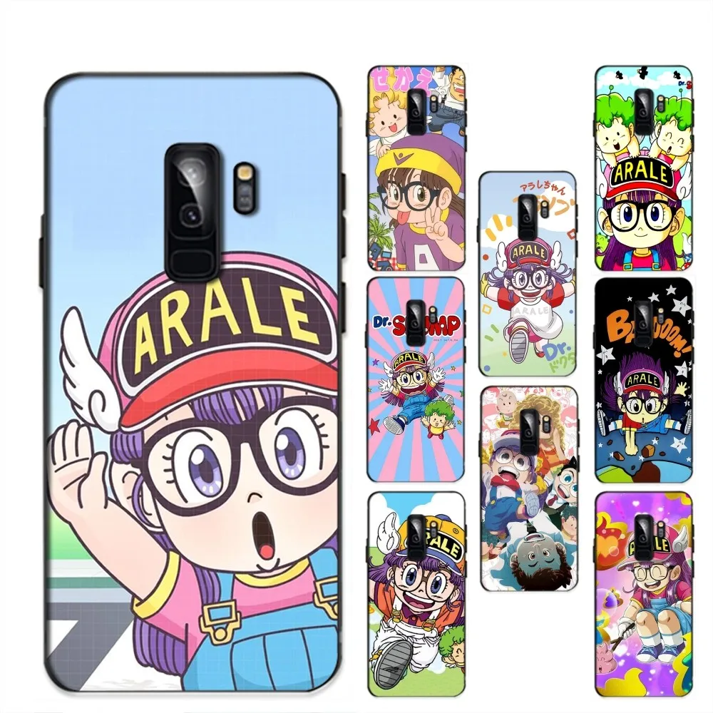 Dr Slump cartoon Phone Case For Samsung S 9 10 20 21 22 23 30 23plus lite Ultra FE S10lite Fundas