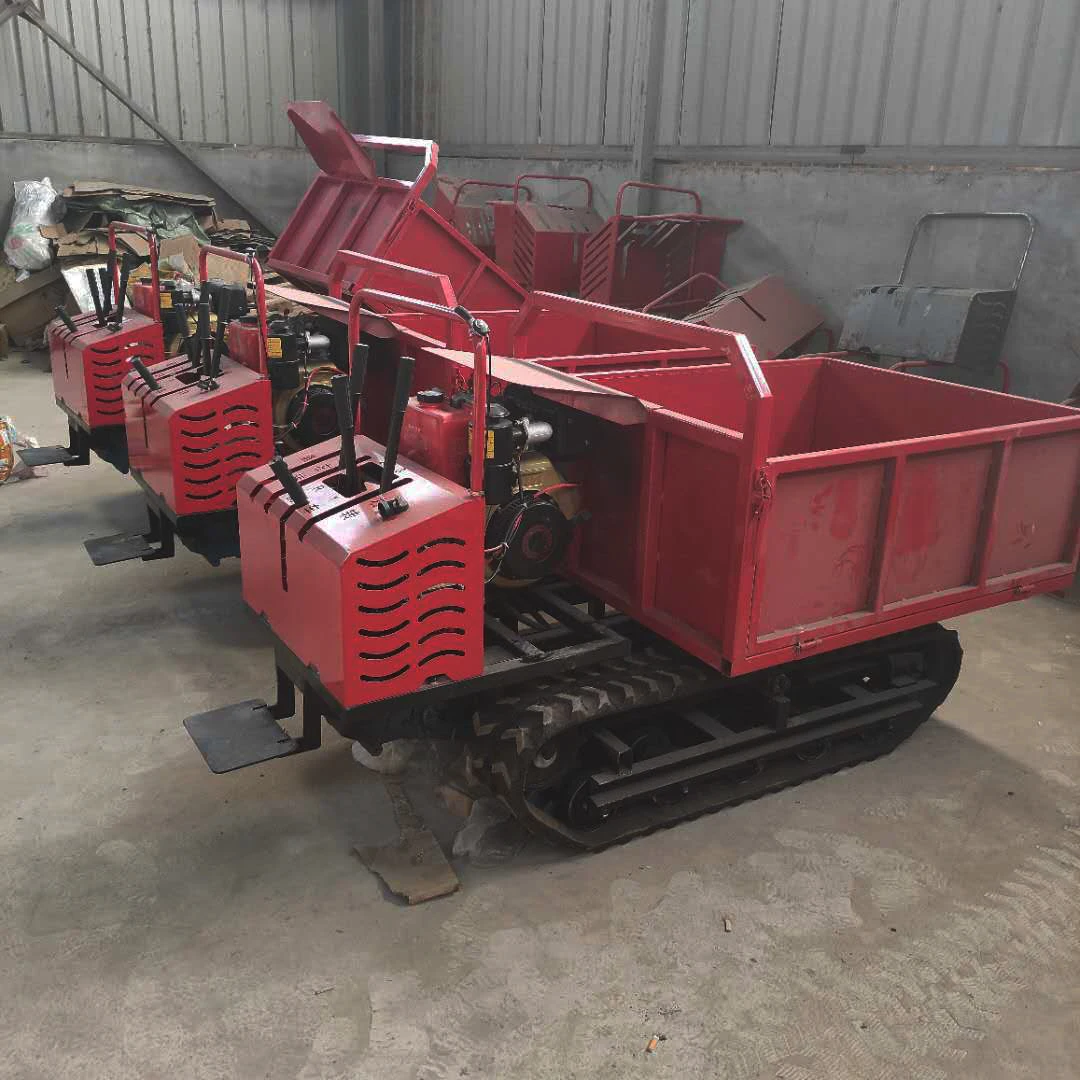 2025年中国製パワーウォーキングクローラー式農場果樹園ダンプトラック