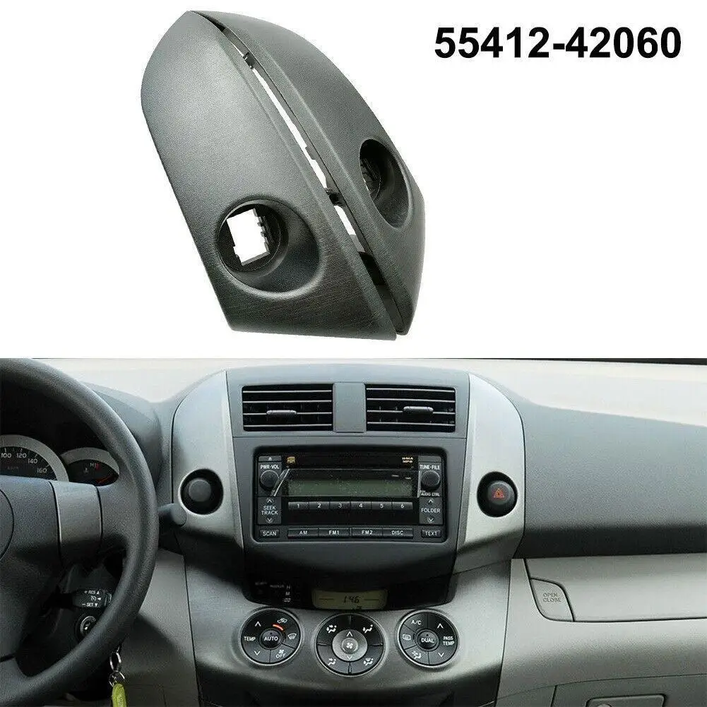 Car Center Instrument Cluster Finish Panel Trim For Toyota-Rav4 2006 2007 2008 2009 2010 2011 2012 55412-42060-B0 55413-420