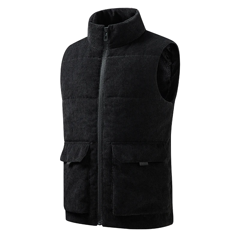 

Толстые теплые зимние парки для пешего туризма, кемпинга, уличного жилета-карго, большая и высокая мужская куртка, флисовый жилет больших размеров, пальто