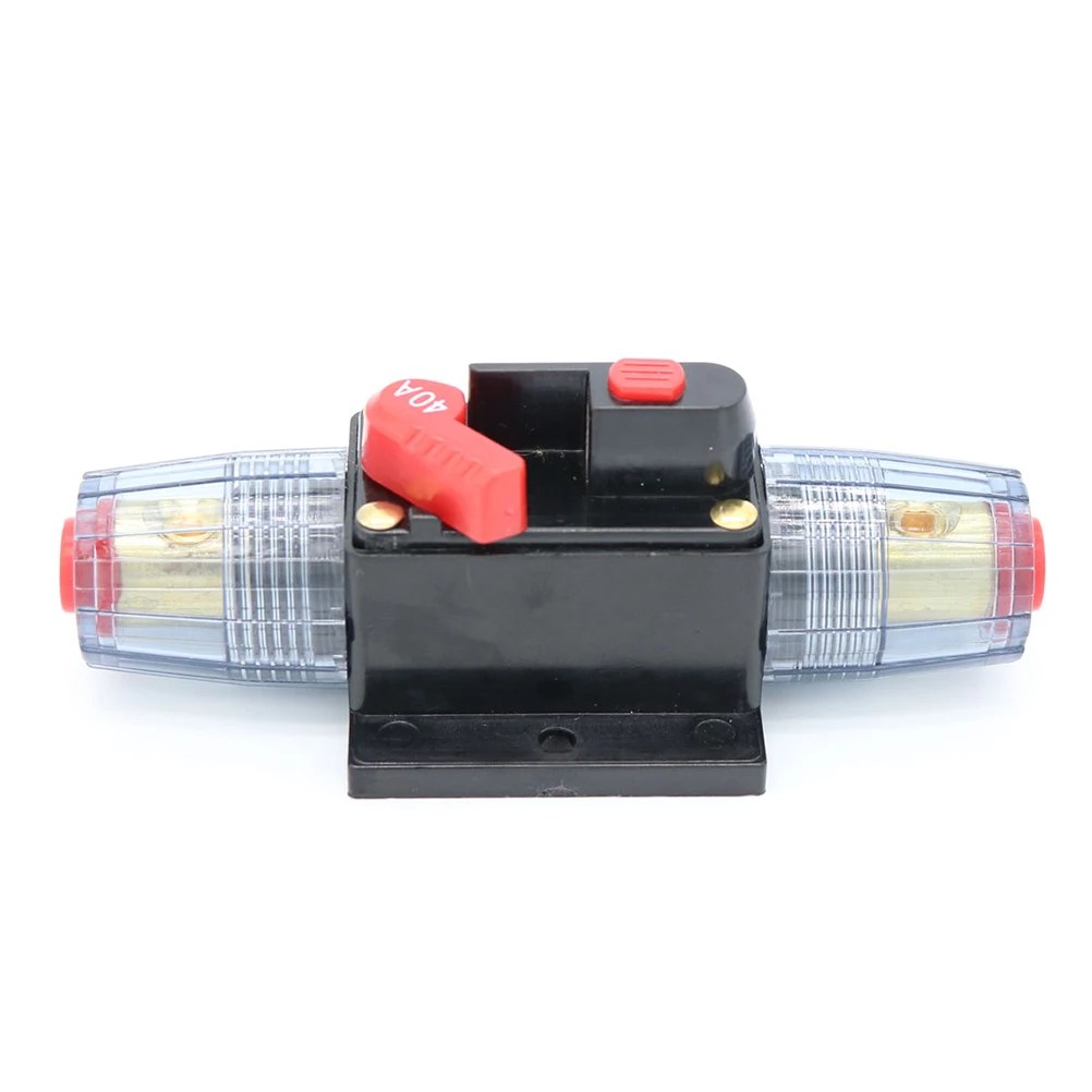 

Circuit Breaker For Stereo Audio Car Rv 40A 12V 24V 32V Automatic Reset Protection Auto Dc Resettable Fuse Boat Caravan 4