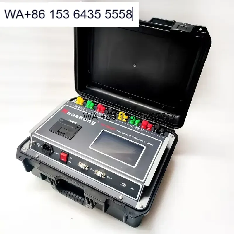 Wmwmnu for Huazheng Transformer DC Resistance Meter 3 Phase DC Winding Resistance Testing Winding Resistance