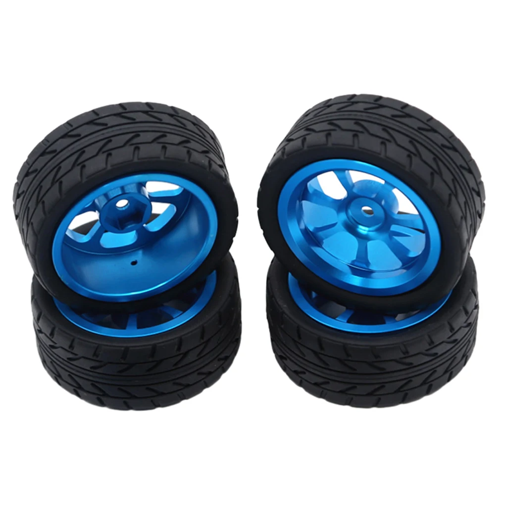 Aluminum Alloy Wear-resistant Wheel Rims Tyre For 1/14 144001 RC Car Part RC Car Accessories Replacement Parts