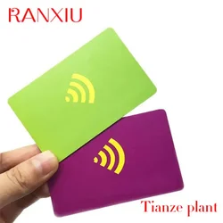 Stampa personalizzata controllo accessi RFID NFC PVC Smart Card 13.56MHz MIFARE Classic EV1 1K/4K Chip Hotel Key Card