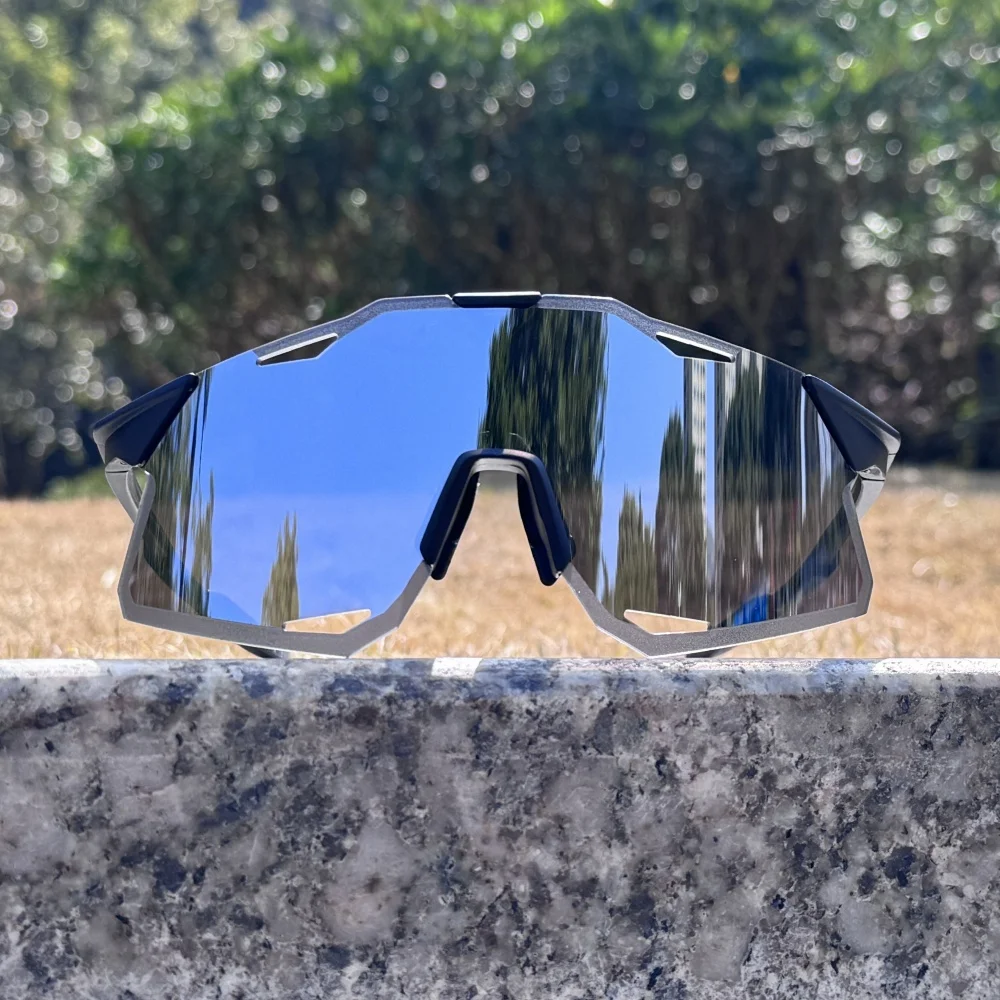 100 óculos de ciclismo dos homens mtb ciclismo óculos de sol esportes ao ar livre bicicleta óculos de sol feminino óculos de bicicleta de estrada uv400