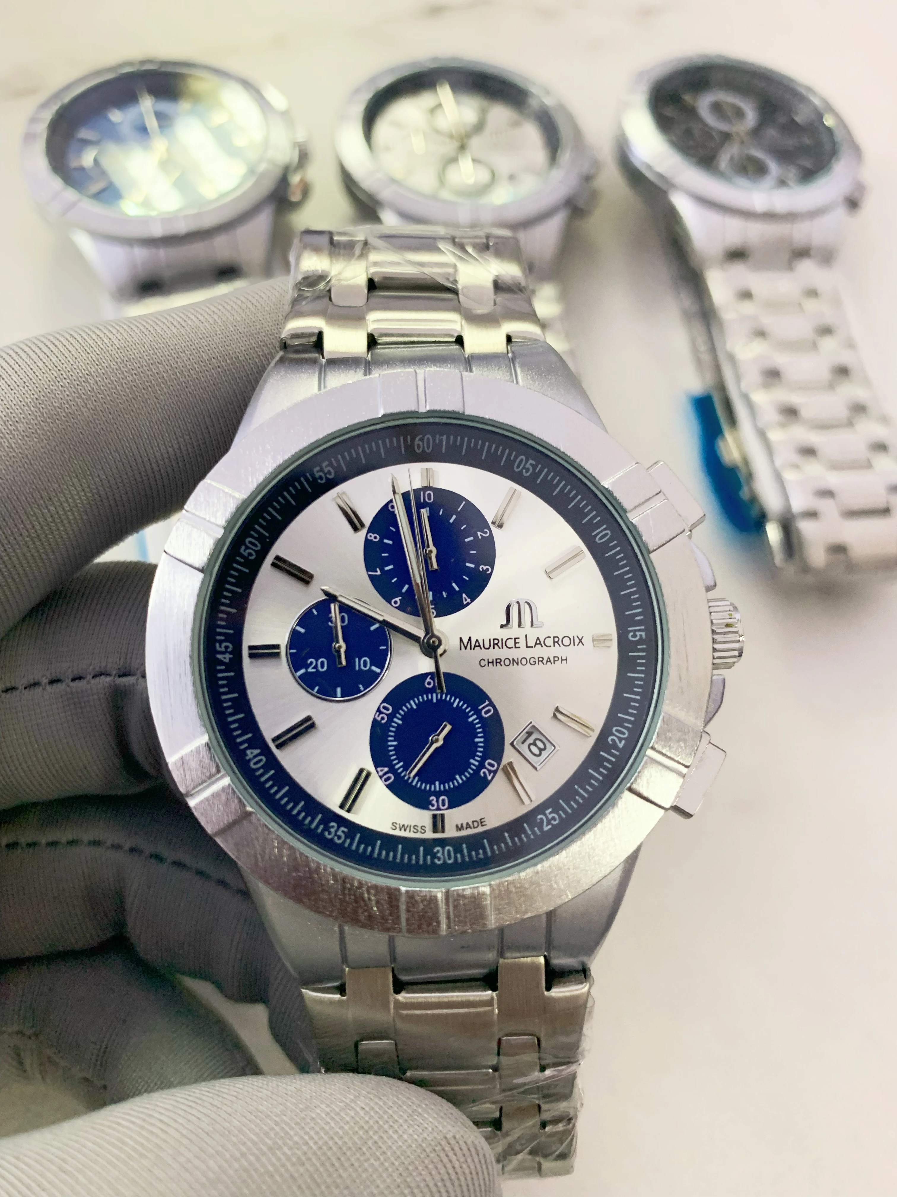 ساعة كوارتز بسوار فولاذي بتصميم بسيط، ساعة يد كلاسيكية بتصميم ريترو إن