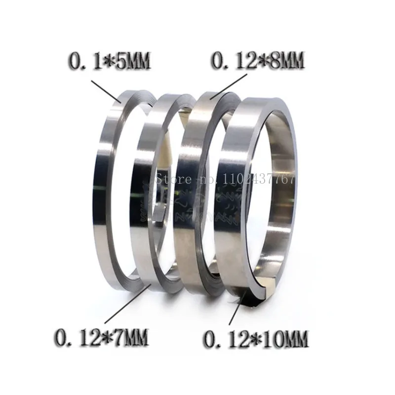 10Meters/Roll 18650 Lithium Battery Connector Nickel Plated Steel Strip Battery Power Accessories Nickel Sheet