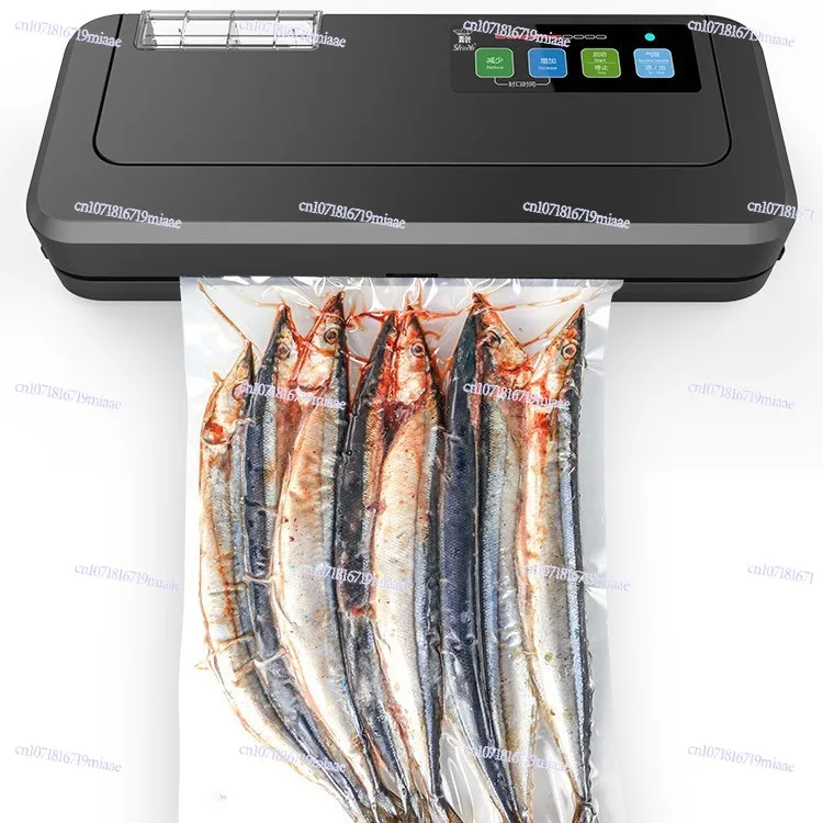 Food packaging machine Household automatic small smooth surface without picking bag Vacuum sealing machine Sealing