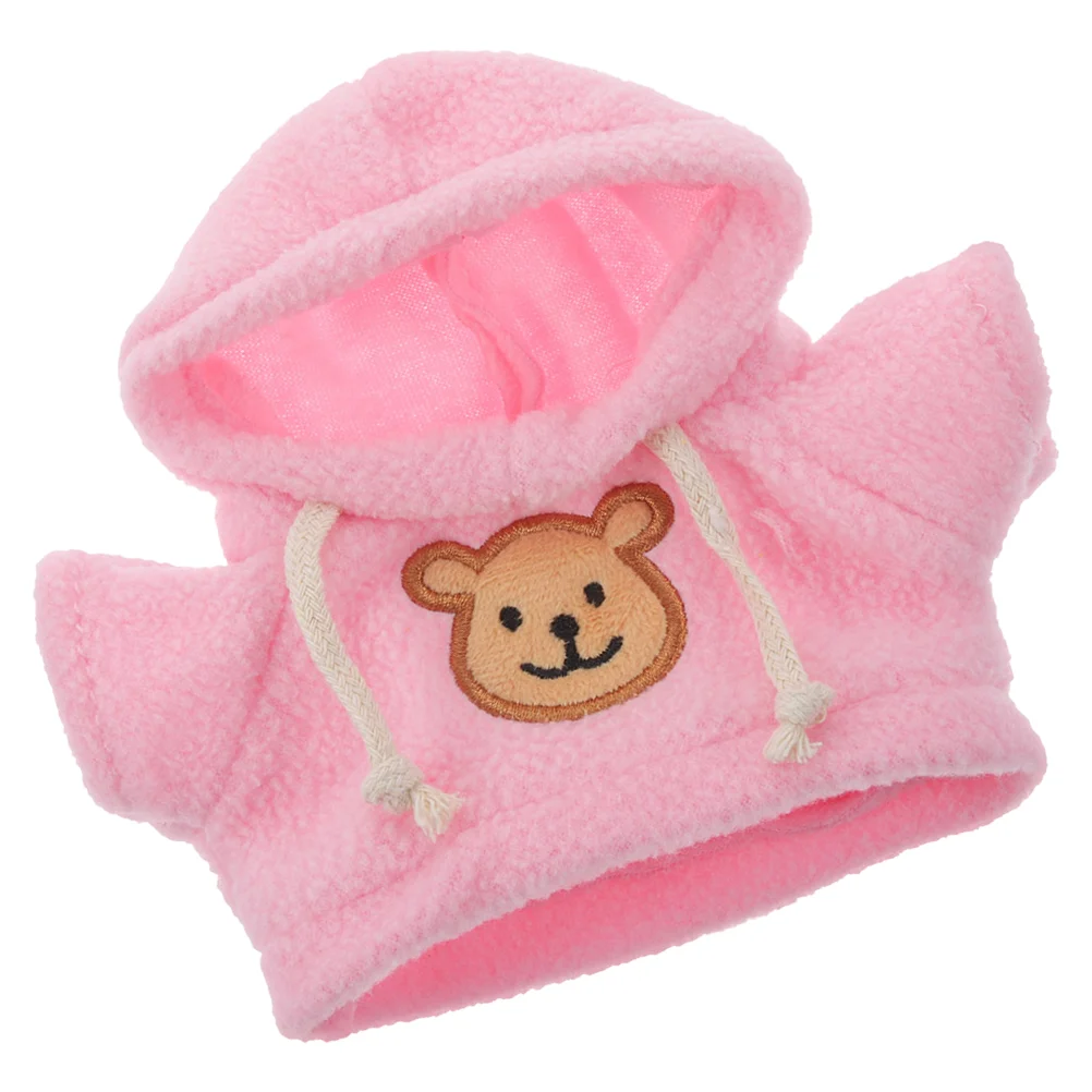 

Replacement Sweatshirt Stuffed Bear Cloth Animals Hoodie Delicate Clothes Decorative Costume Replaceable Small Dolls