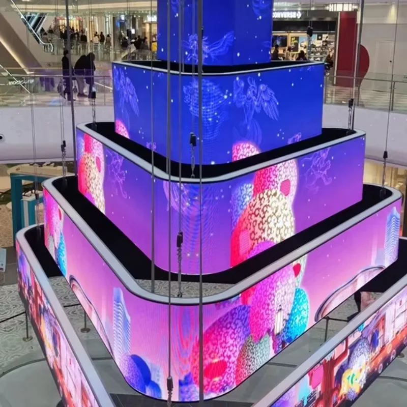 

[Hot Sale] High Quality Indoor P1.86 Soft Screen Curved Flexible Led Display Module