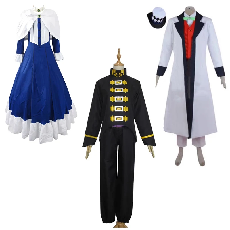 

Anime Jo Toshikazu Hazamada Will Zeppeli Erina Joestar Cosplay Costume Halloween Full Set boots Uniform clothin custom made