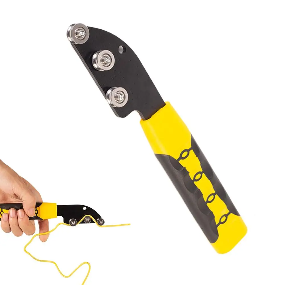 

1Pc Wire Straightener Stainless Steel Professional Electrician Wire Tool Electrical Cable Terminal Tool for Electrician