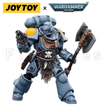 1/18 JOYTOY 액션 피규어, 40K 우주 늑대 클로 팩, Sigyrr 스톤쉴드 애니메이션 모델 장난감 