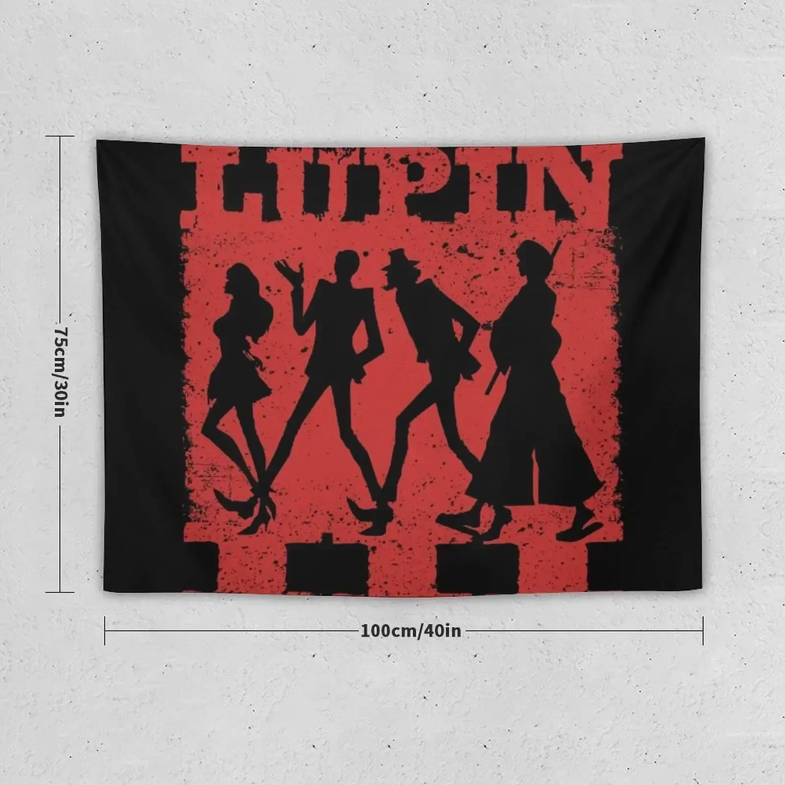 Lupin III Tapestry Wallpaper Bedroom Wall Deco Decoration Home Tapestry