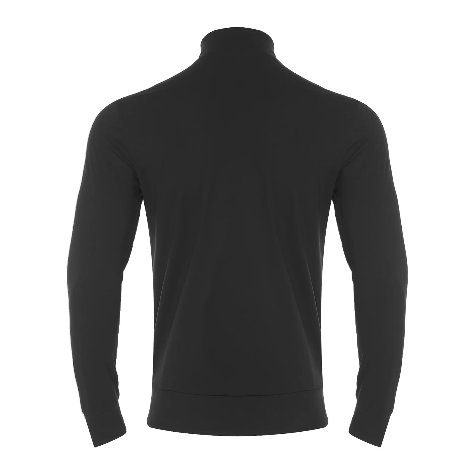 남성용 라디언트 피겨 스케이팅 재킷 우아한 메탈릭 스트라이프와 라인스톤 발레 라틴 댄스 의상 아이스 퍼포먼스용