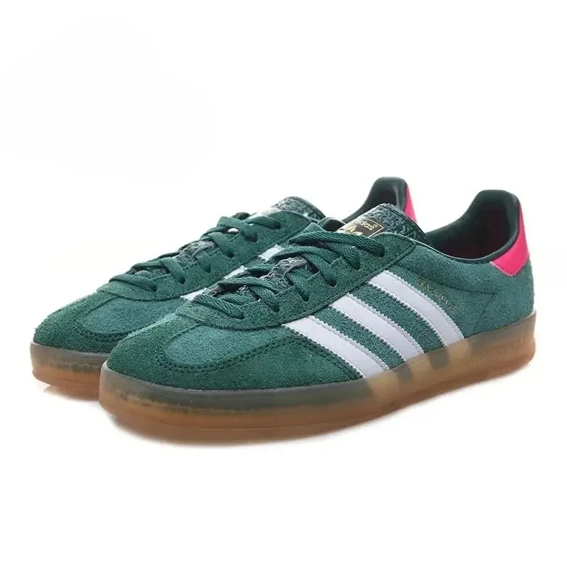 Adidas Clover Gazelle Durable and Lightweight Sports Shoes for Women and Men, Simple Contrasting Board Shoes