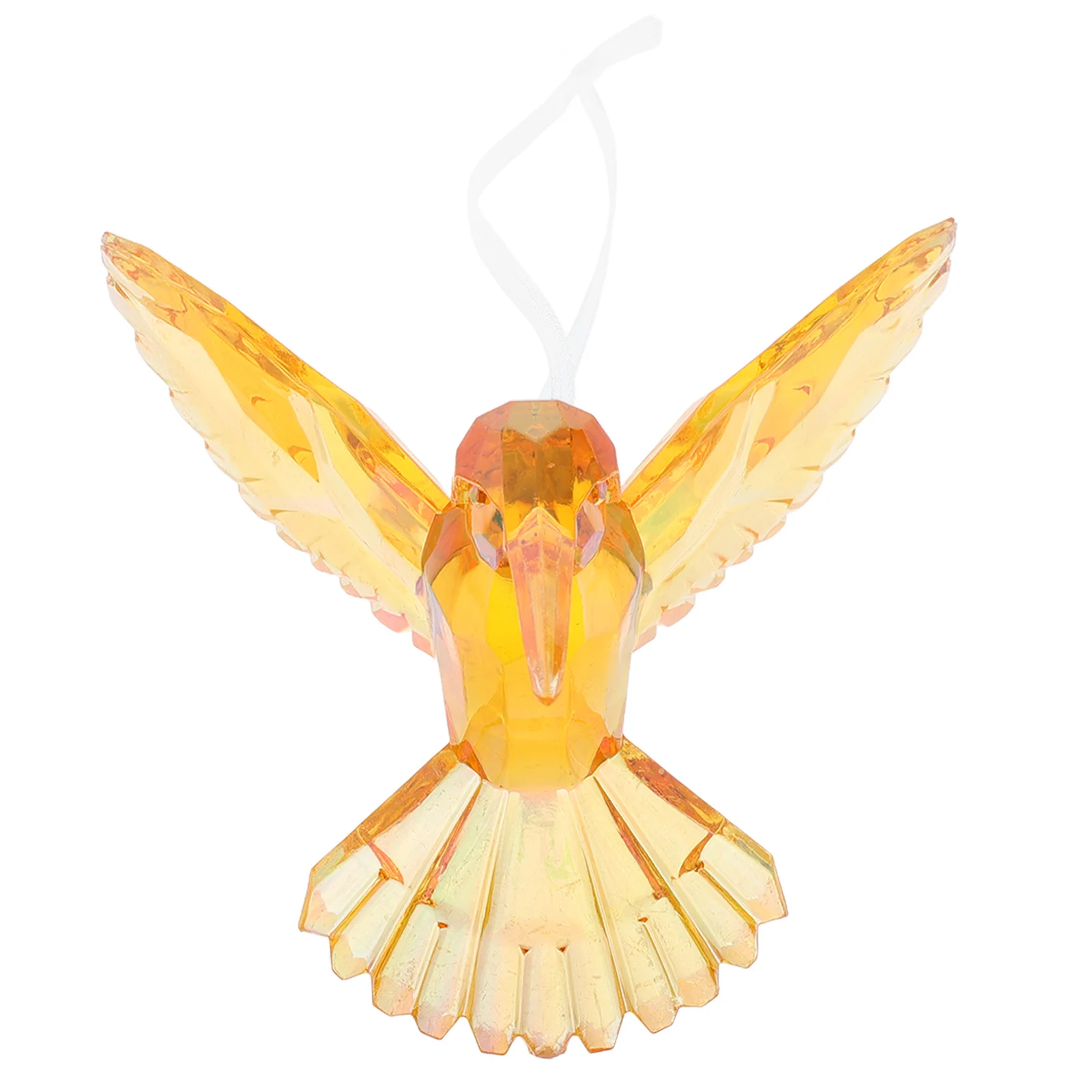 

Acrylic Hummingbird Pendant Ceiling Hanging Ornament Exquisite Transparent Iridescent Decor Bird Decorative Home