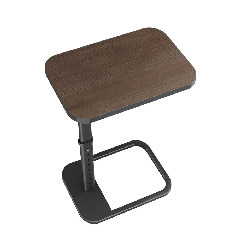 

Стол-поднос для телевизора, металлические угловые угла регулируемой высоты, стол для закусок для дивана, дивана, кровати, стула, гостиной, C-образный конец S