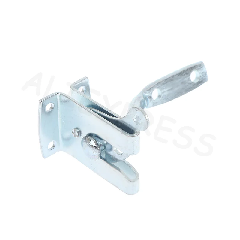 Duty Automatic Gravity Latch Self Locking Fence Self-Locking Gate Latch Carbon Steel Post Mounted Fence Gate Latch Heavy