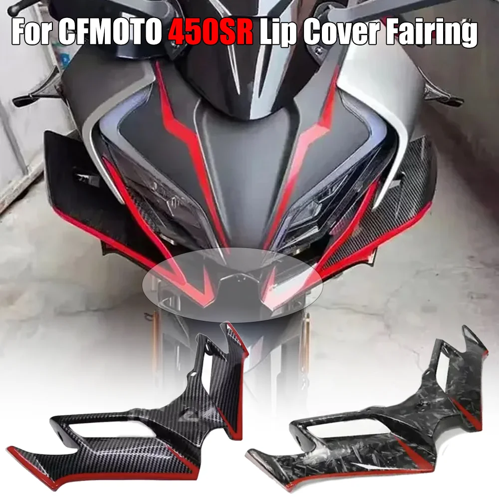 

For CFMOTO 450SR 450 SR 2022 2023 450sr Motorcycle Mirrors Front Fairing Winglets Aerodynamic Wing Spoiler Fairing