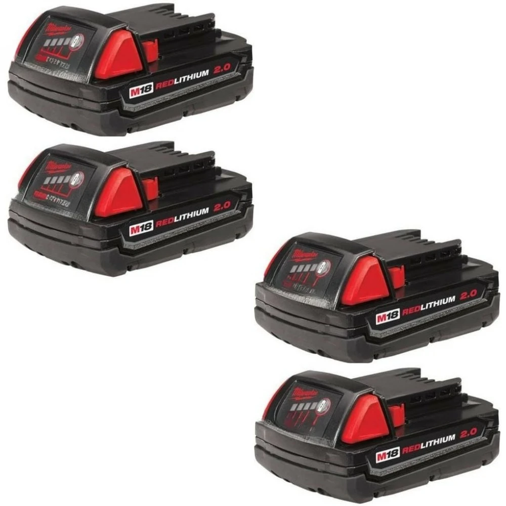 

48-11-1820 REDLITHIUM M18 2.0 Compact Battery Pack (4 Pack)